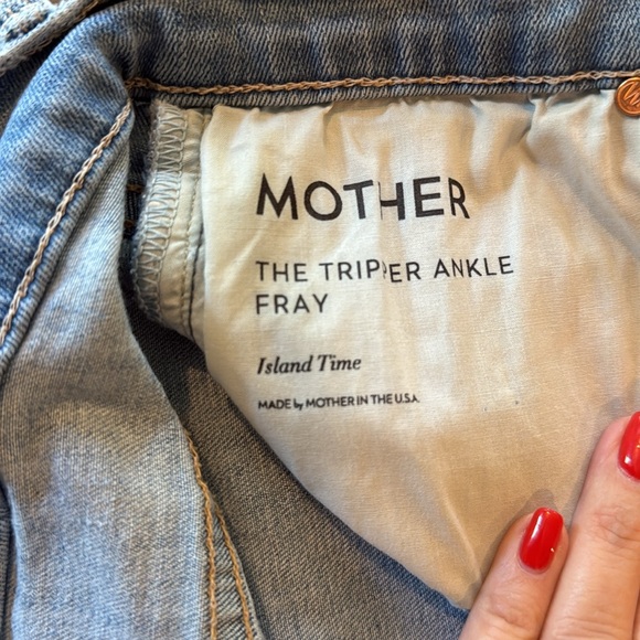 MOTHER Tripper Ankle Fray size 27 - Picture 10 of 11